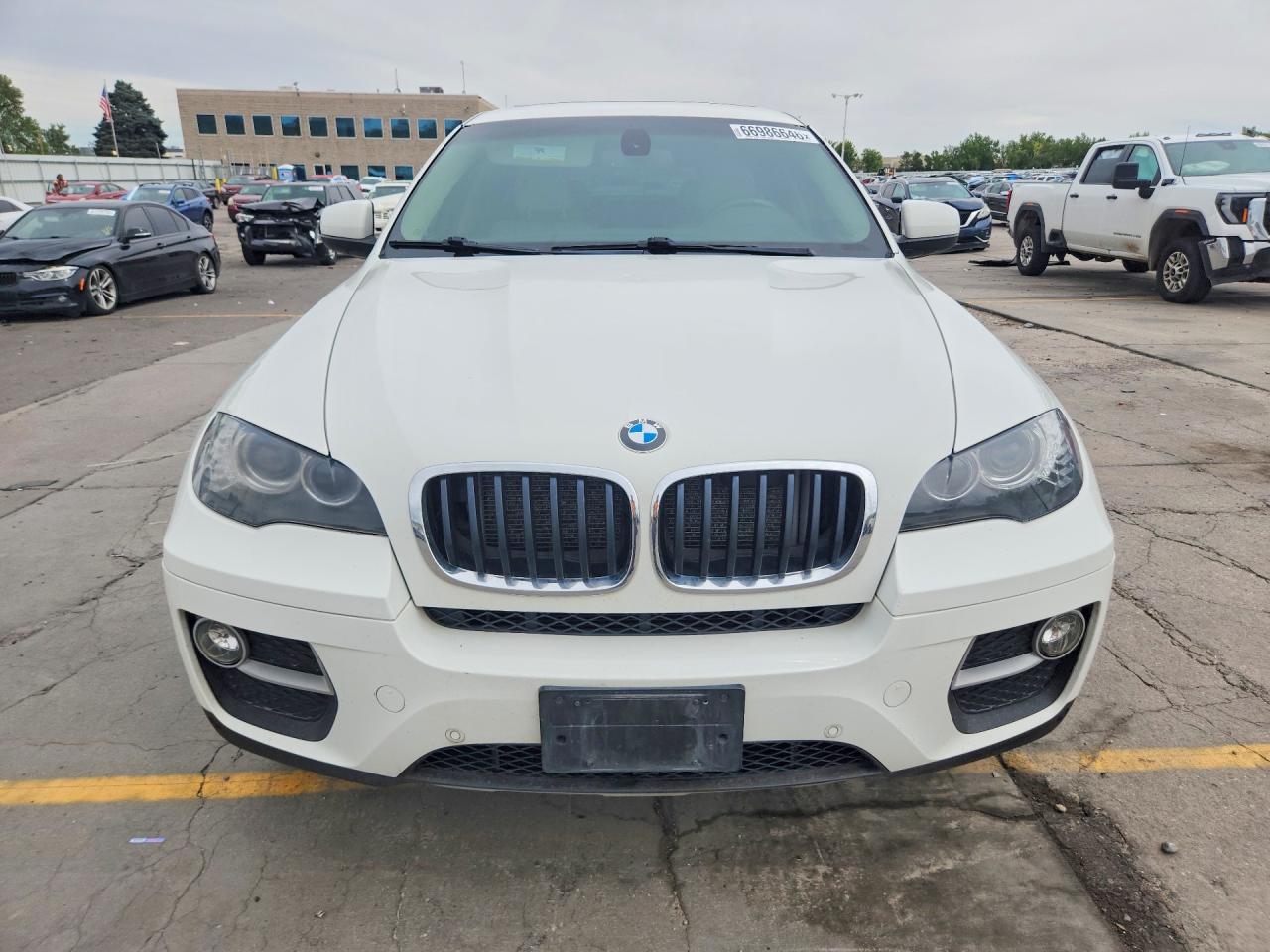 2014 Bmw X6 Xdrive35i Белый vin: 5UXFG2C50E0H10548