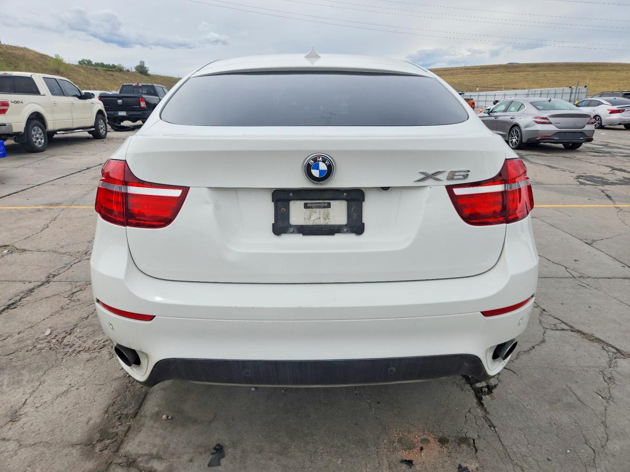 2014 Bmw X6 Xdrive35i Белый vin: 5UXFG2C50E0H10548