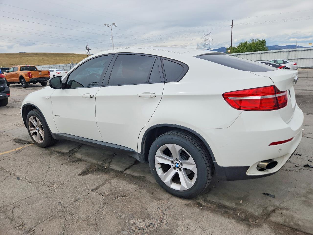 2014 Bmw X6 Xdrive35i Белый vin: 5UXFG2C50E0H10548