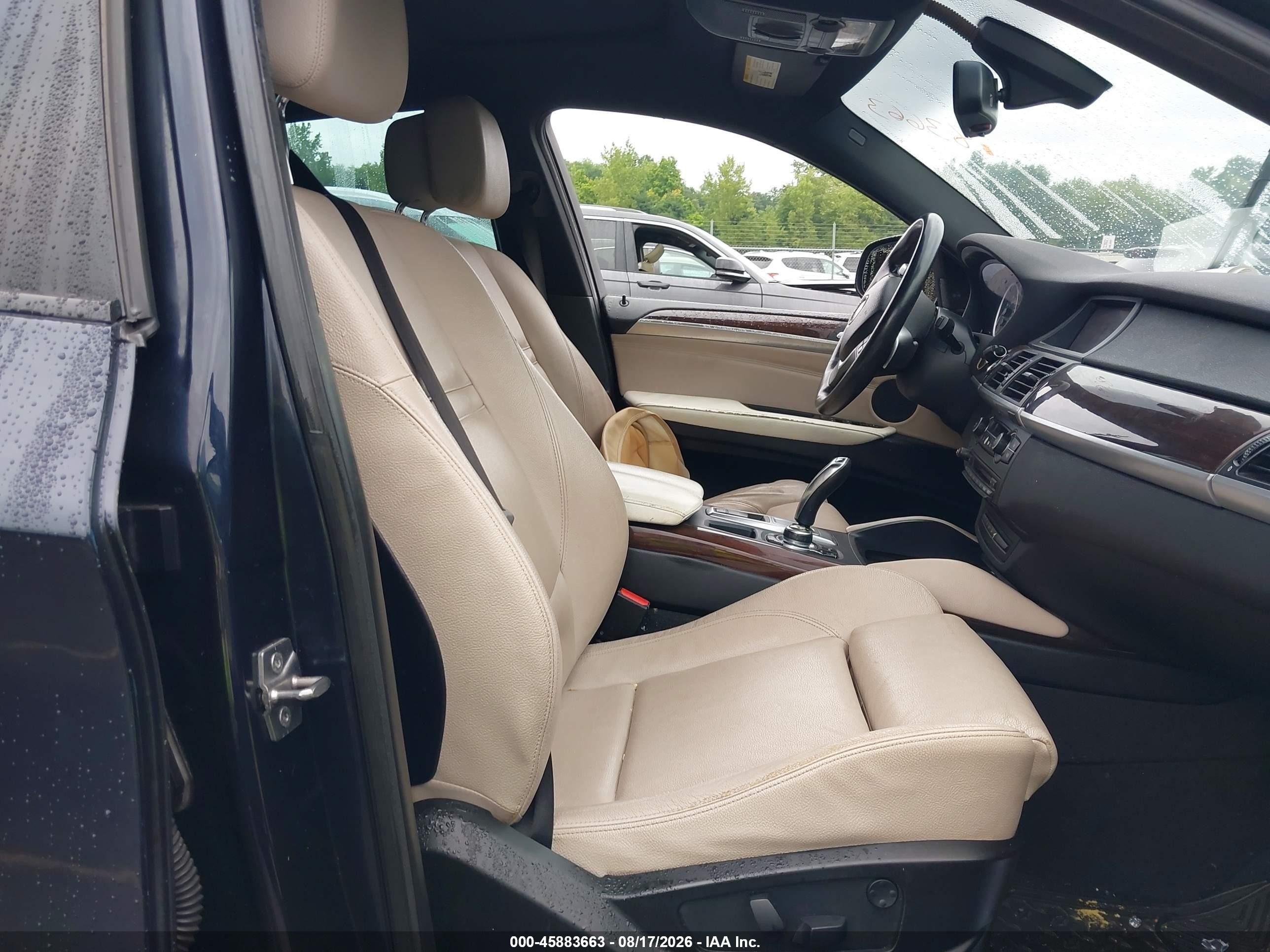 2011 Bmw X6 Xdrive35i Blue vin: 5UXFG2C51BLX08234
