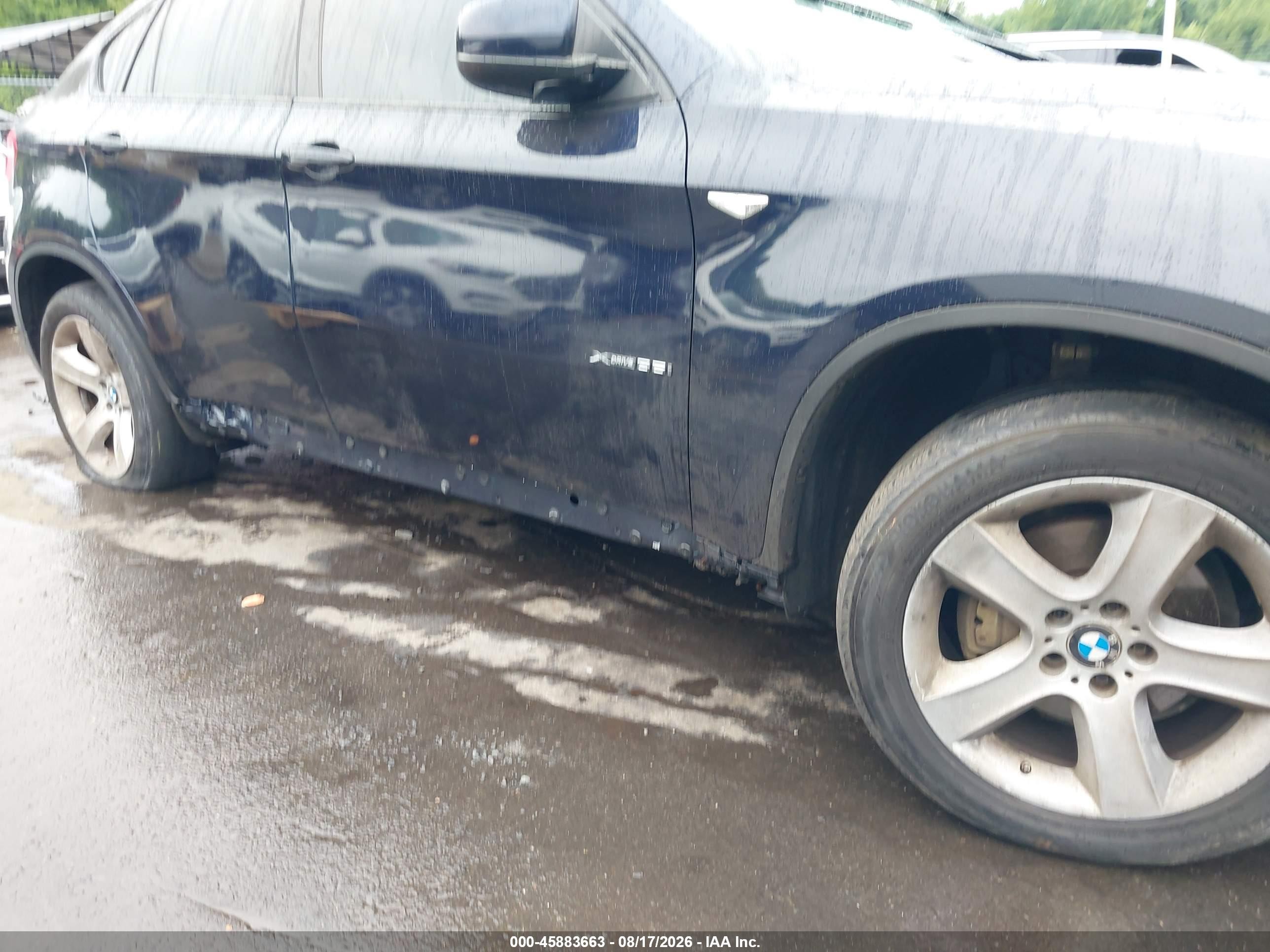 2011 Bmw X6 Xdrive35i Blue vin: 5UXFG2C51BLX08234
