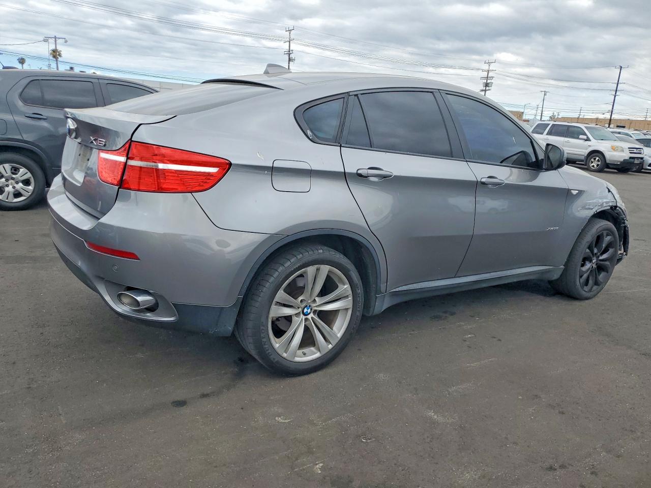 2012 Bmw X6 Xdrive35i Silver vin: 5UXFG2C51CLX09756
