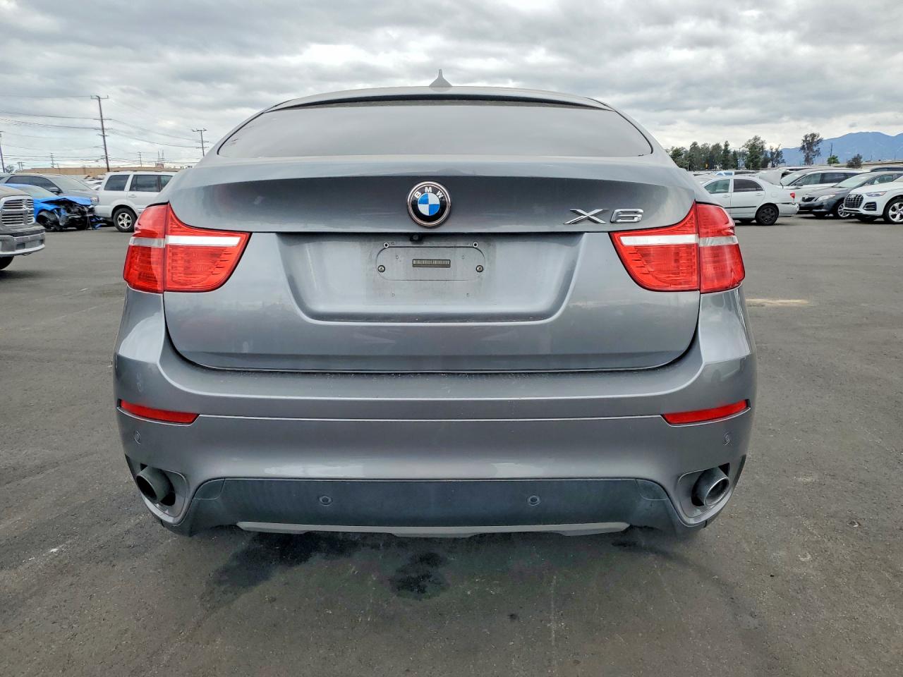 2012 Bmw X6 Xdrive35i Silver vin: 5UXFG2C51CLX09756