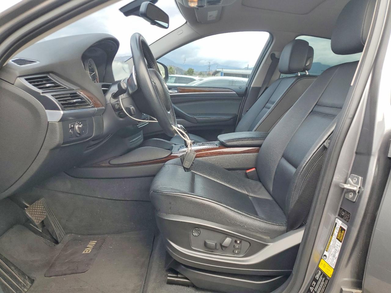 2012 Bmw X6 Xdrive35i Silver vin: 5UXFG2C51CLX09756
