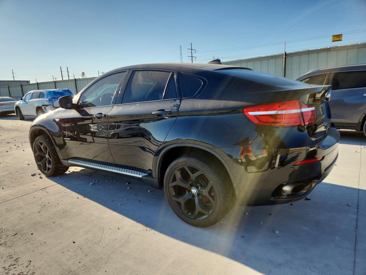 2013 Bmw X6 Xdrive35i Black vin: 5UXFG2C51DL783969