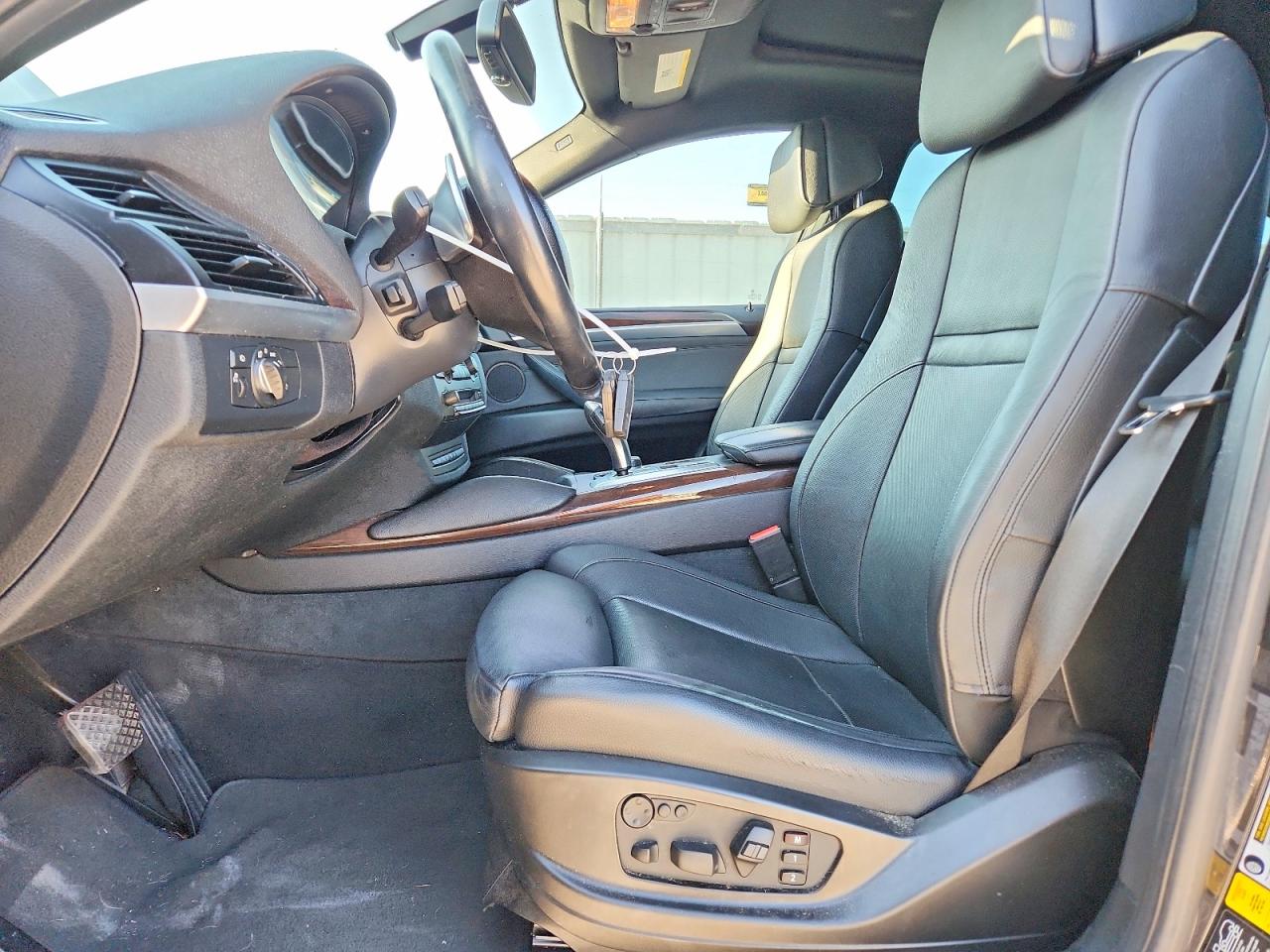 2013 Bmw X6 Xdrive35i Black vin: 5UXFG2C51DL783969