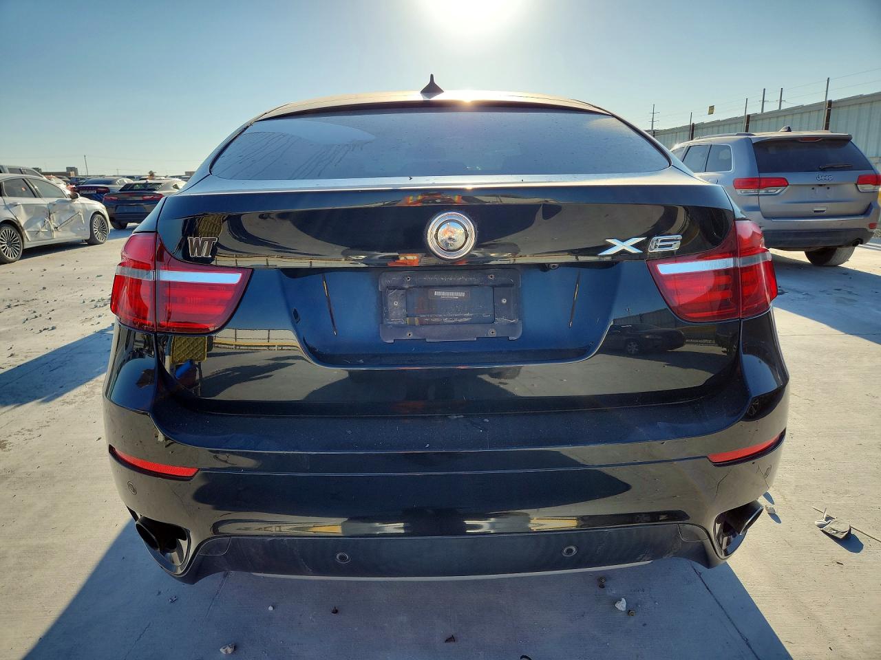 2013 Bmw X6 Xdrive35i Black vin: 5UXFG2C51DL783969