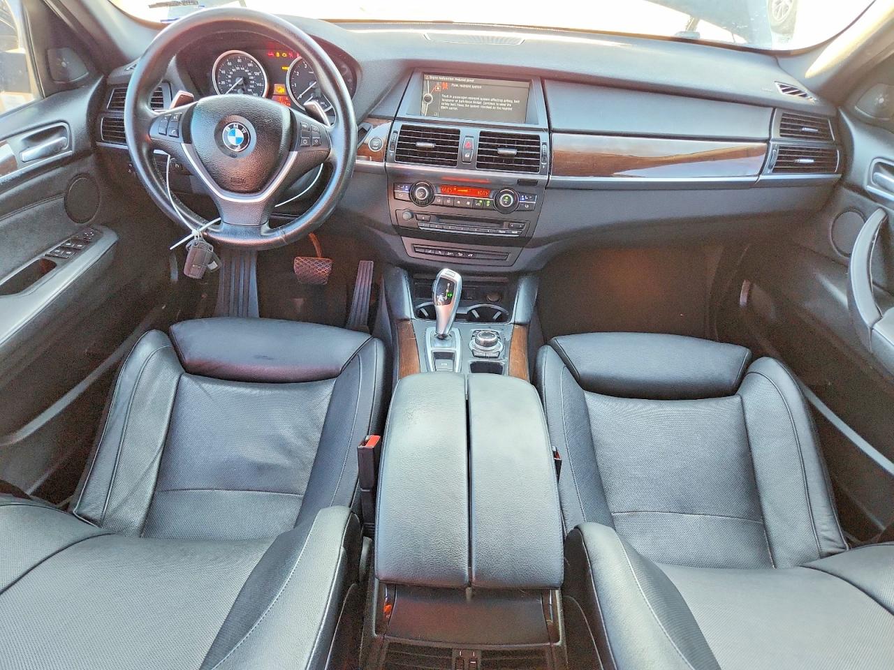2013 Bmw X6 Xdrive35i Black vin: 5UXFG2C51DL783969