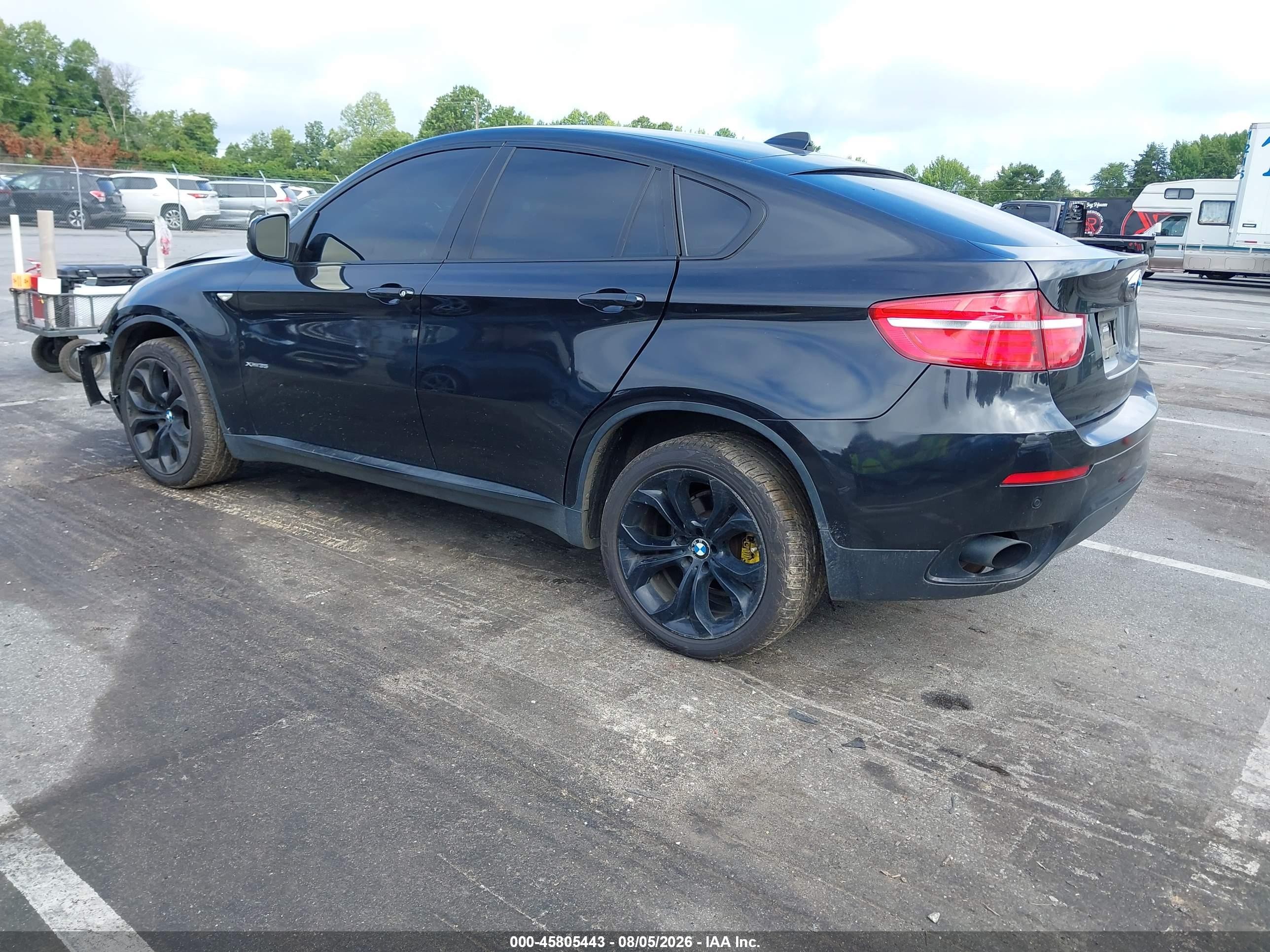 2014 Bmw X6 Xdrive35i Black vin: 5UXFG2C51E0C43513