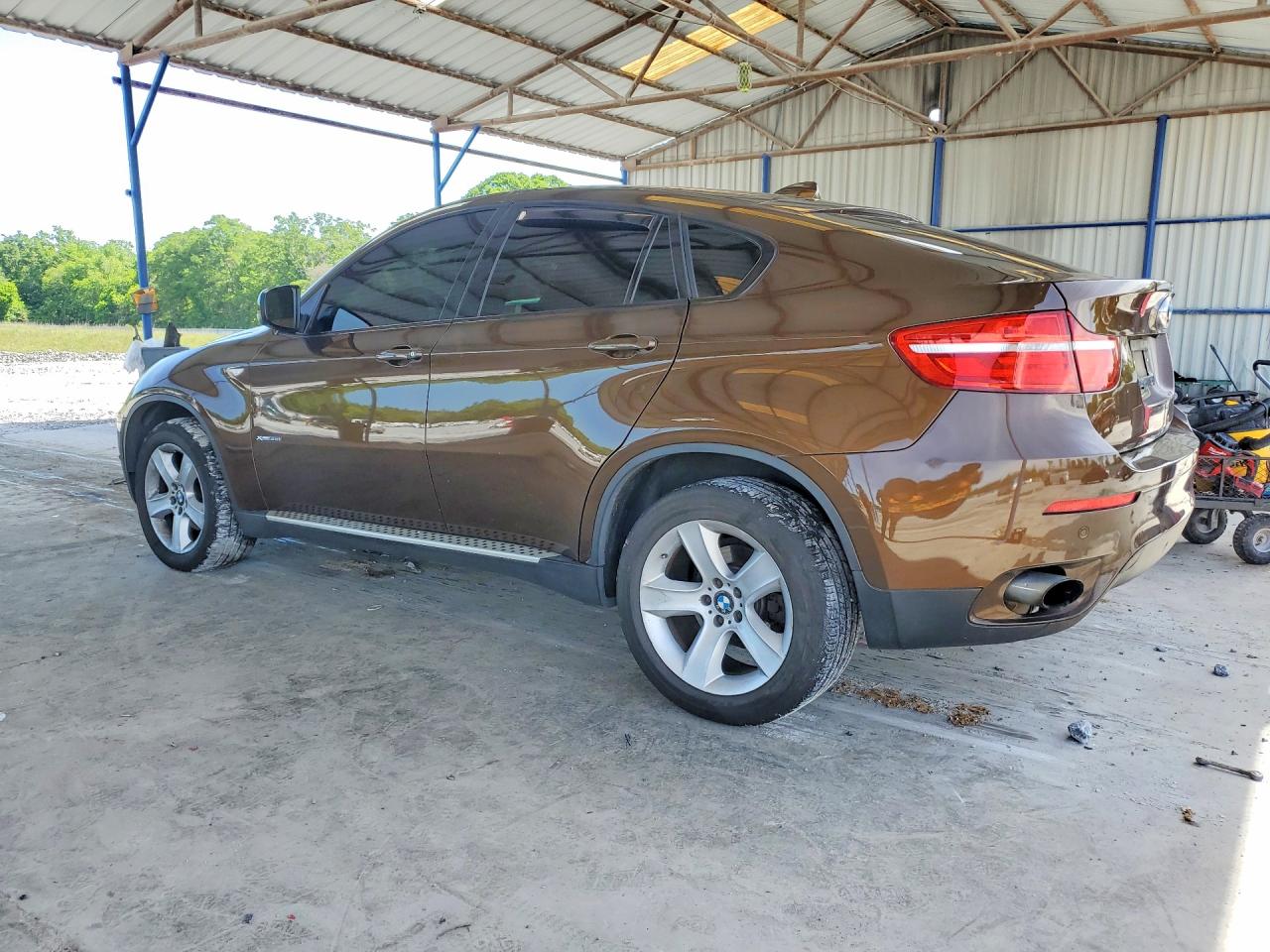2014 Bmw X6 Xdrive35i Brown vin: 5UXFG2C51E0H09585