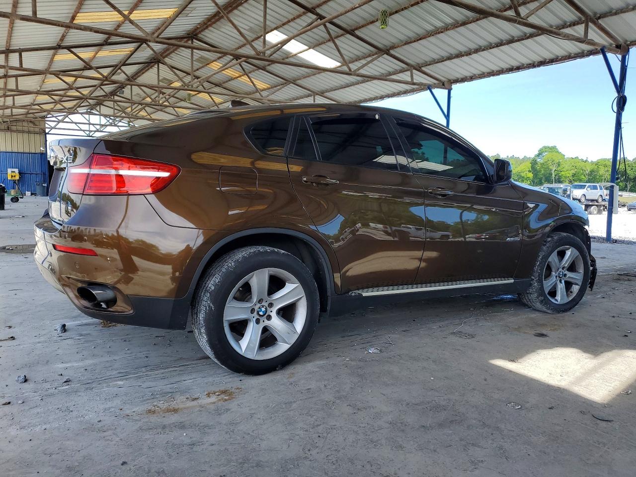 2014 Bmw X6 Xdrive35i Brown vin: 5UXFG2C51E0H09585