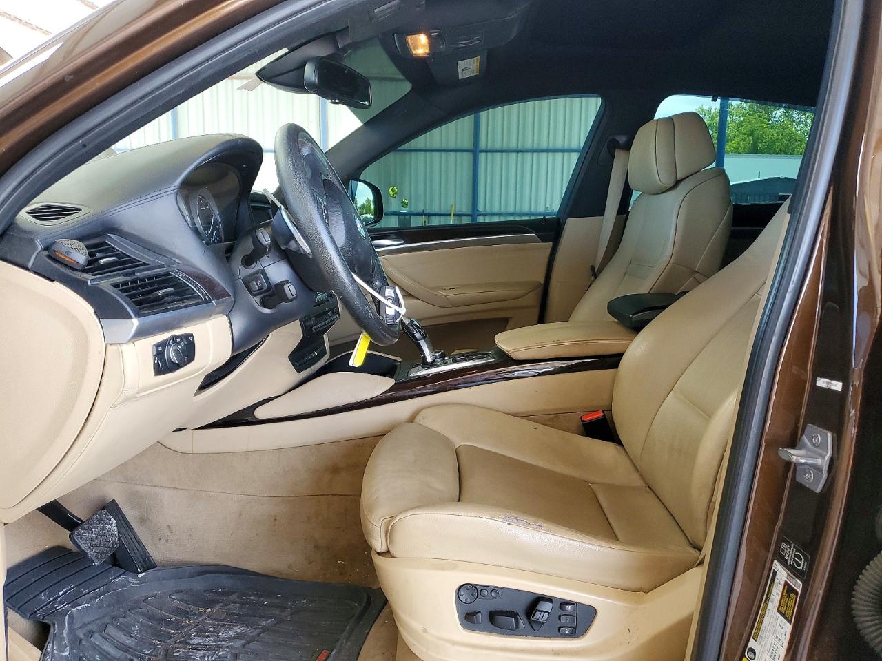 2014 Bmw X6 Xdrive35i Brown vin: 5UXFG2C51E0H09585