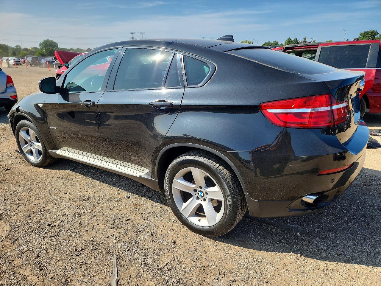 2014 Bmw X6 Xdrive35i Черный vin: 5UXFG2C51E0K41130