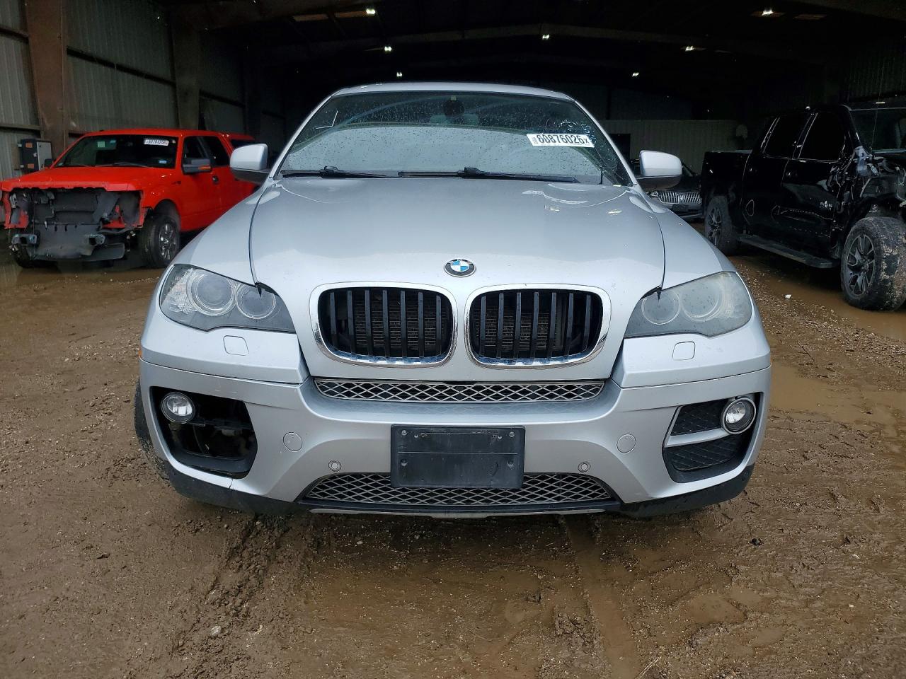 2014 Bmw X6 Xdrive35i Silver vin: 5UXFG2C51E0K41404
