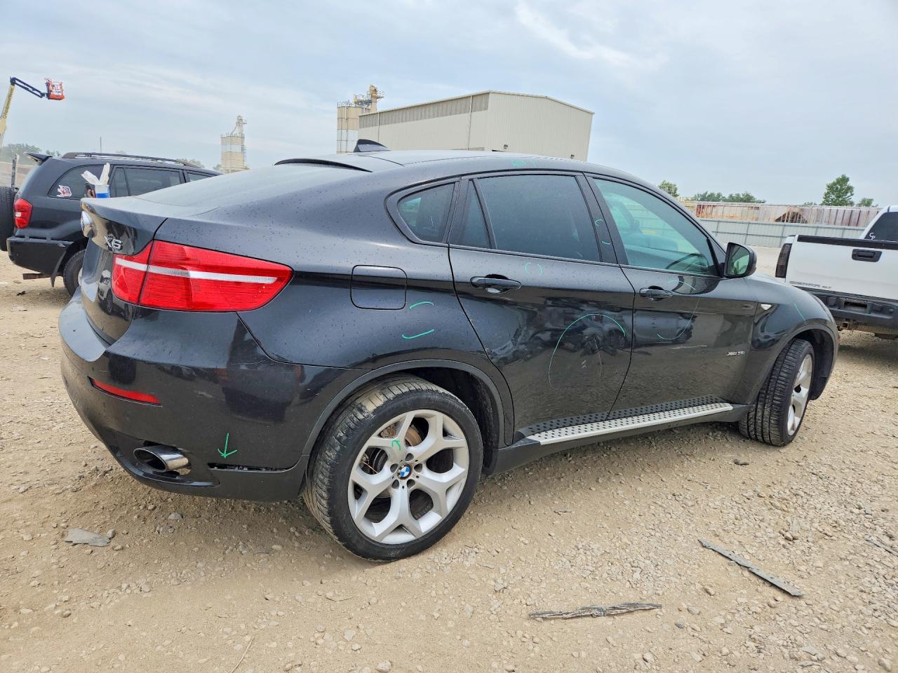 2011 Bmw X6 Xdrive35i Черный vin: 5UXFG2C52BLX05827