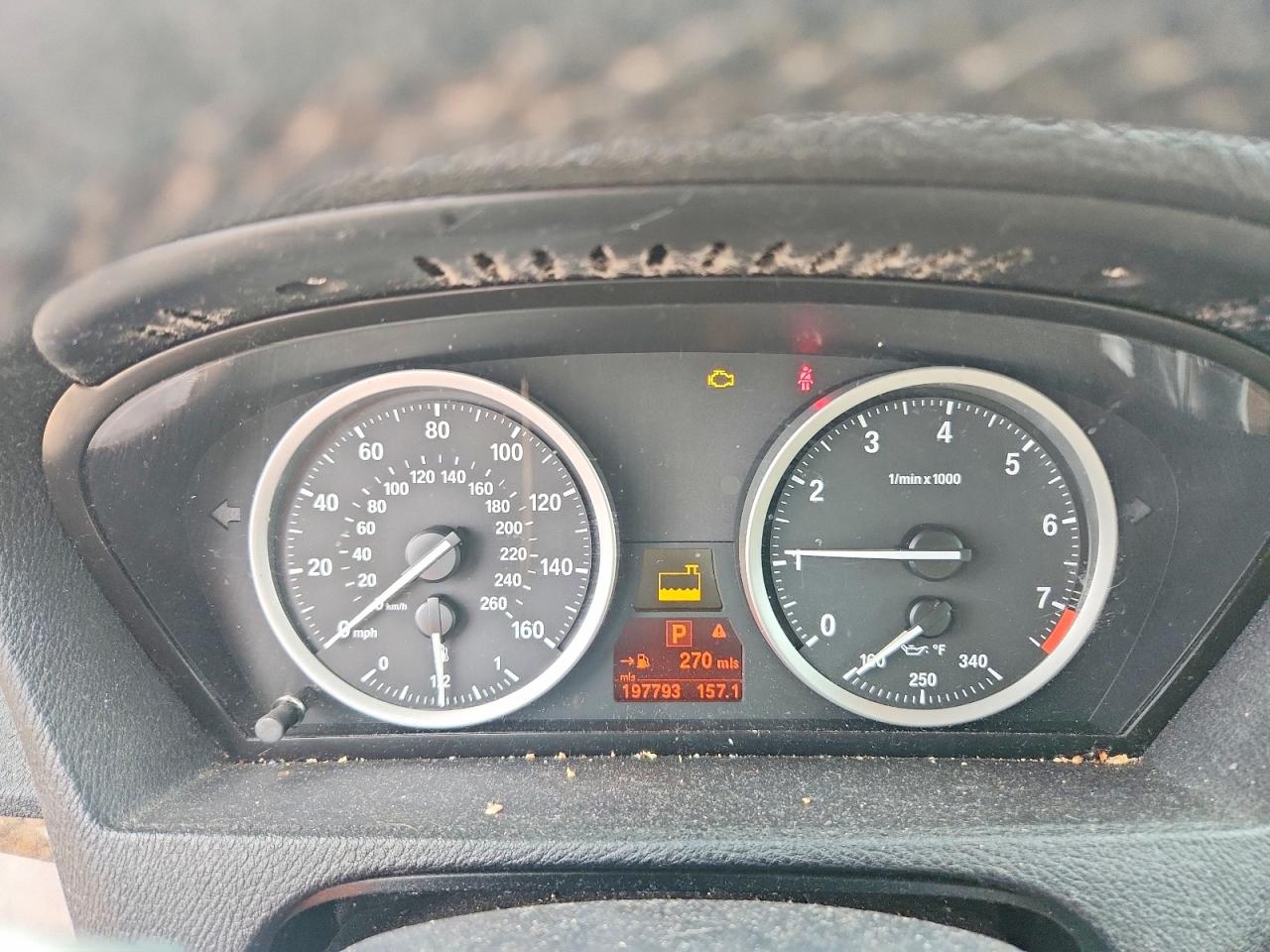 2011 Bmw X6 Xdrive35i Черный vin: 5UXFG2C52BLX05827