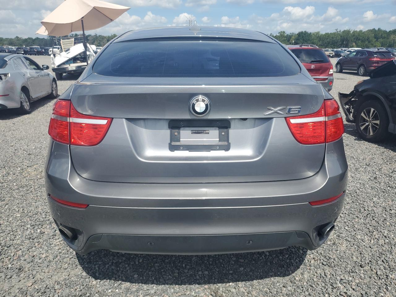 2011 Bmw X6 Xdrive35i Gray vin: 5UXFG2C52BLX06783