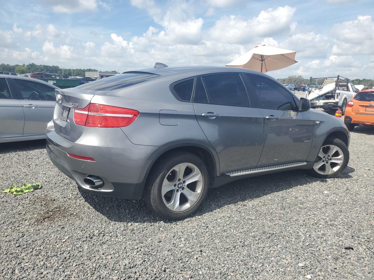 2011 Bmw X6 Xdrive35i Gray vin: 5UXFG2C52BLX06783
