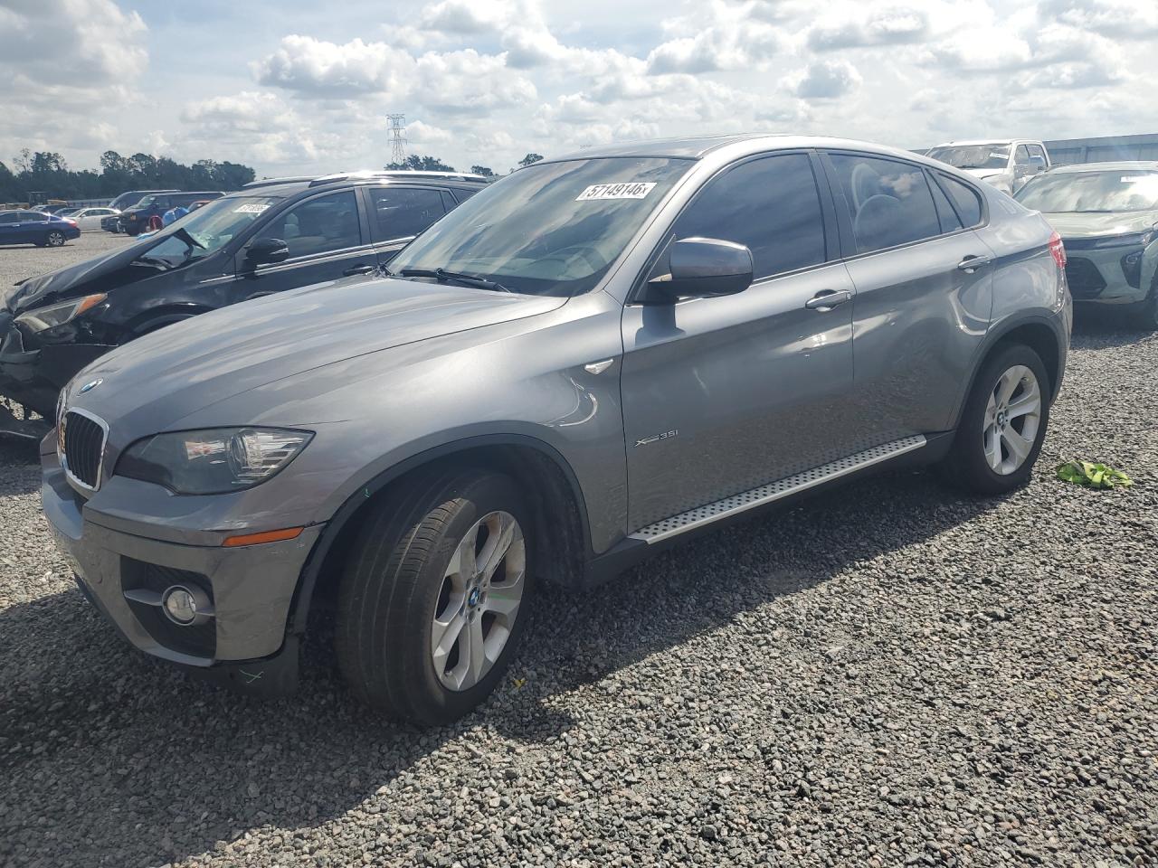 2011 Bmw X6 Xdrive35i Gray vin: 5UXFG2C52BLX06783