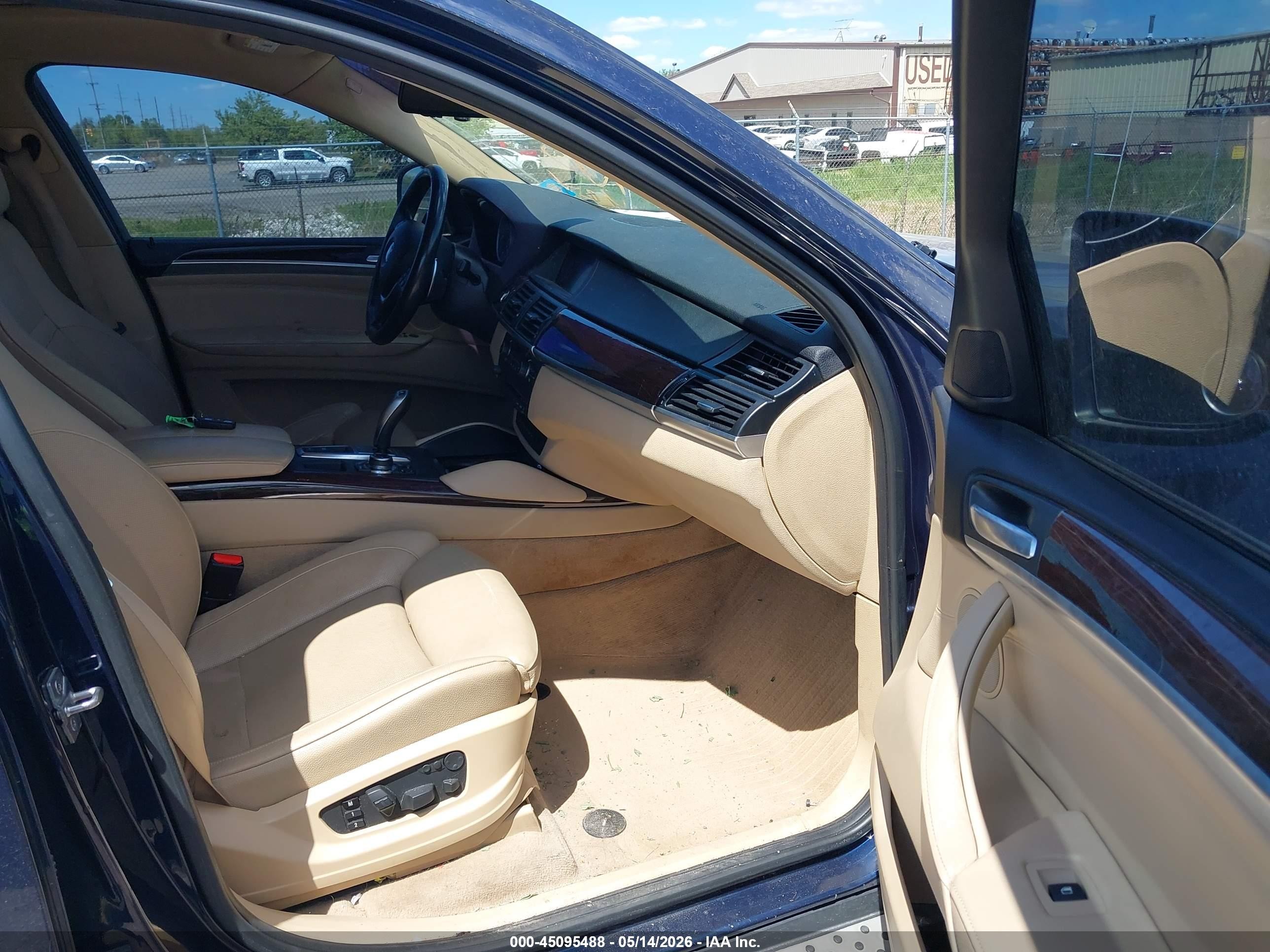 2012 Bmw X6 Xdrive35i Blue vin: 5UXFG2C52CL778844