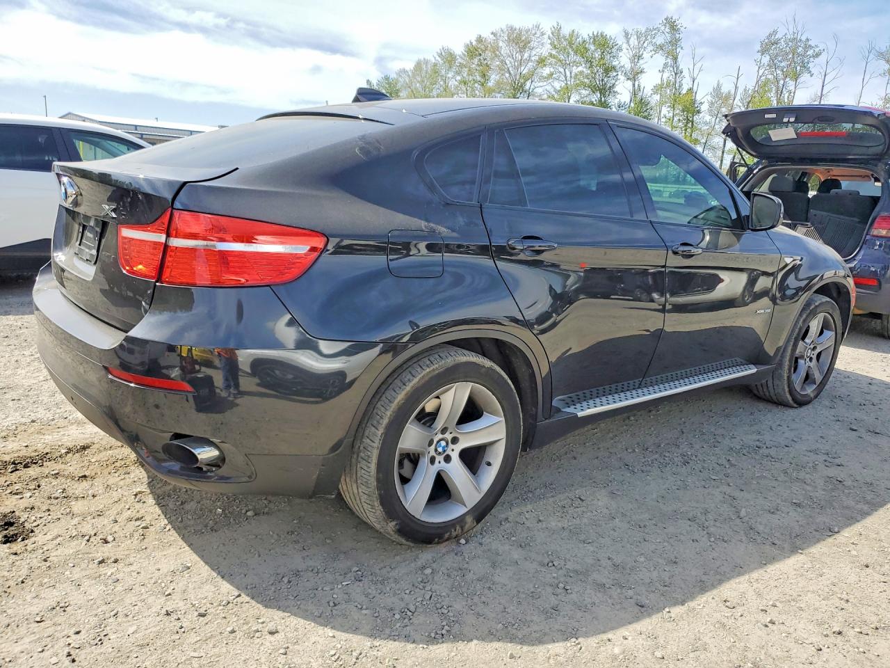 2012 Bmw X6 Black vin: 5UXFG2C52CL779279