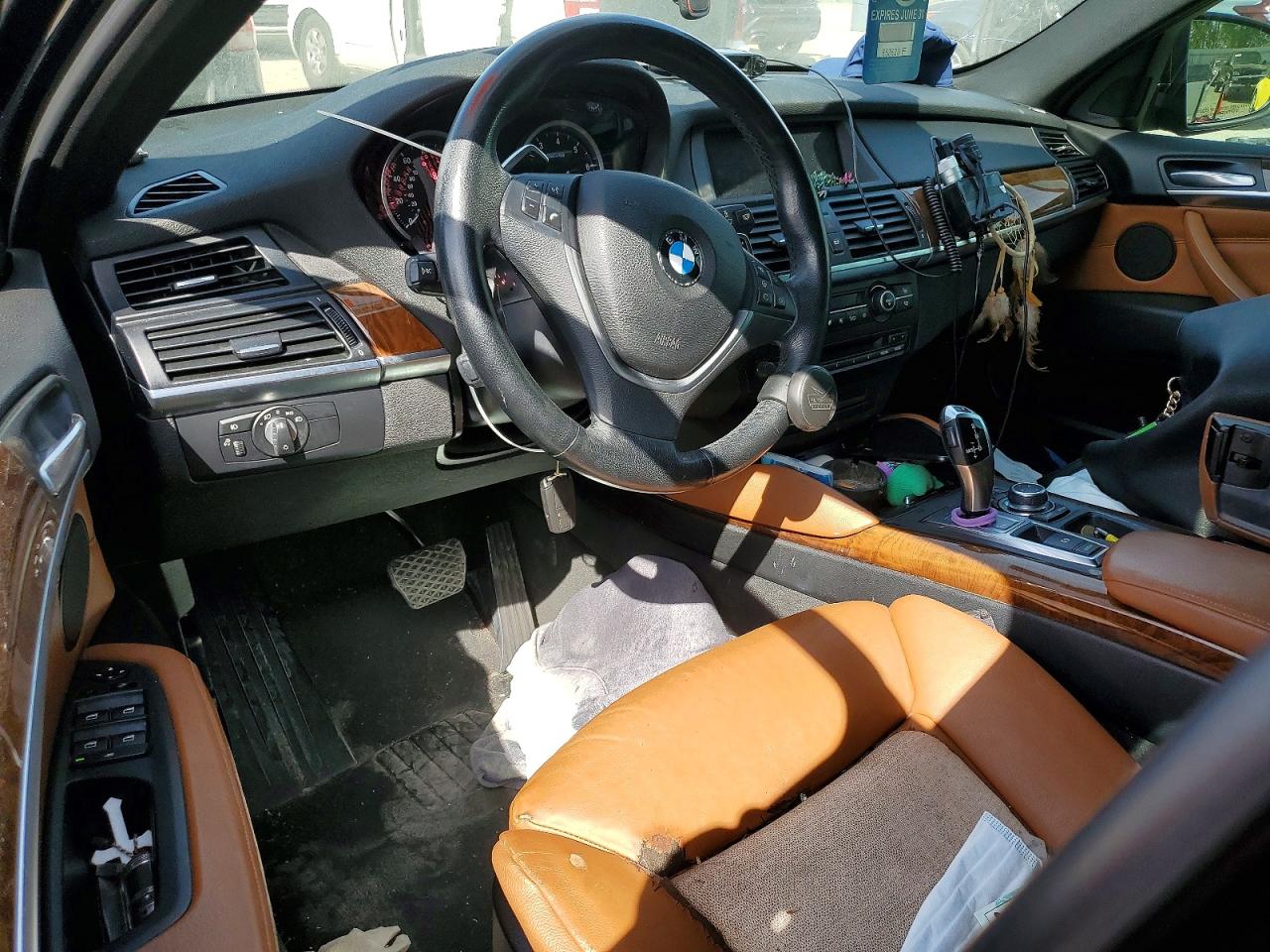 2012 Bmw X6 Black vin: 5UXFG2C52CL779279