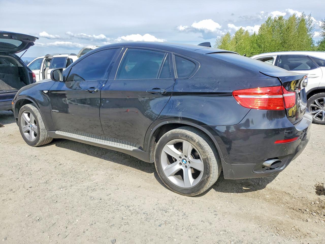 2012 Bmw X6 Black vin: 5UXFG2C52CL779279