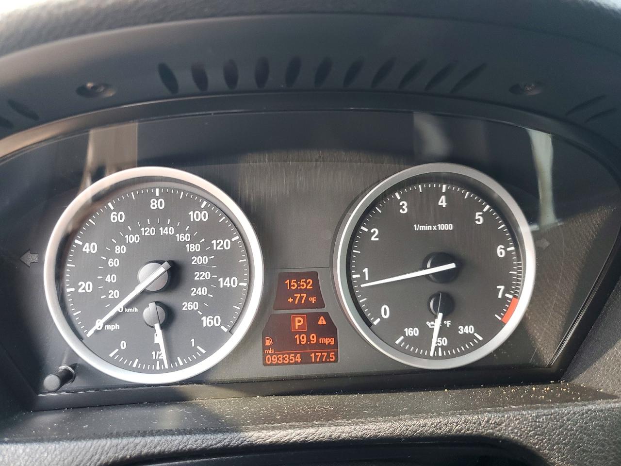 2013 Bmw X6 Xdrive35i Черный vin: 5UXFG2C52DL787982