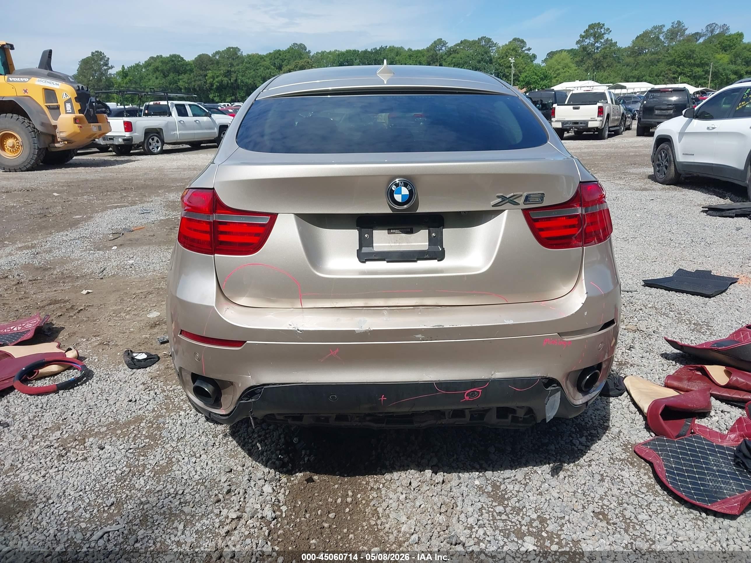 2013 Bmw X6 Xdrive35i Champagne vin: 5UXFG2C52DL788534