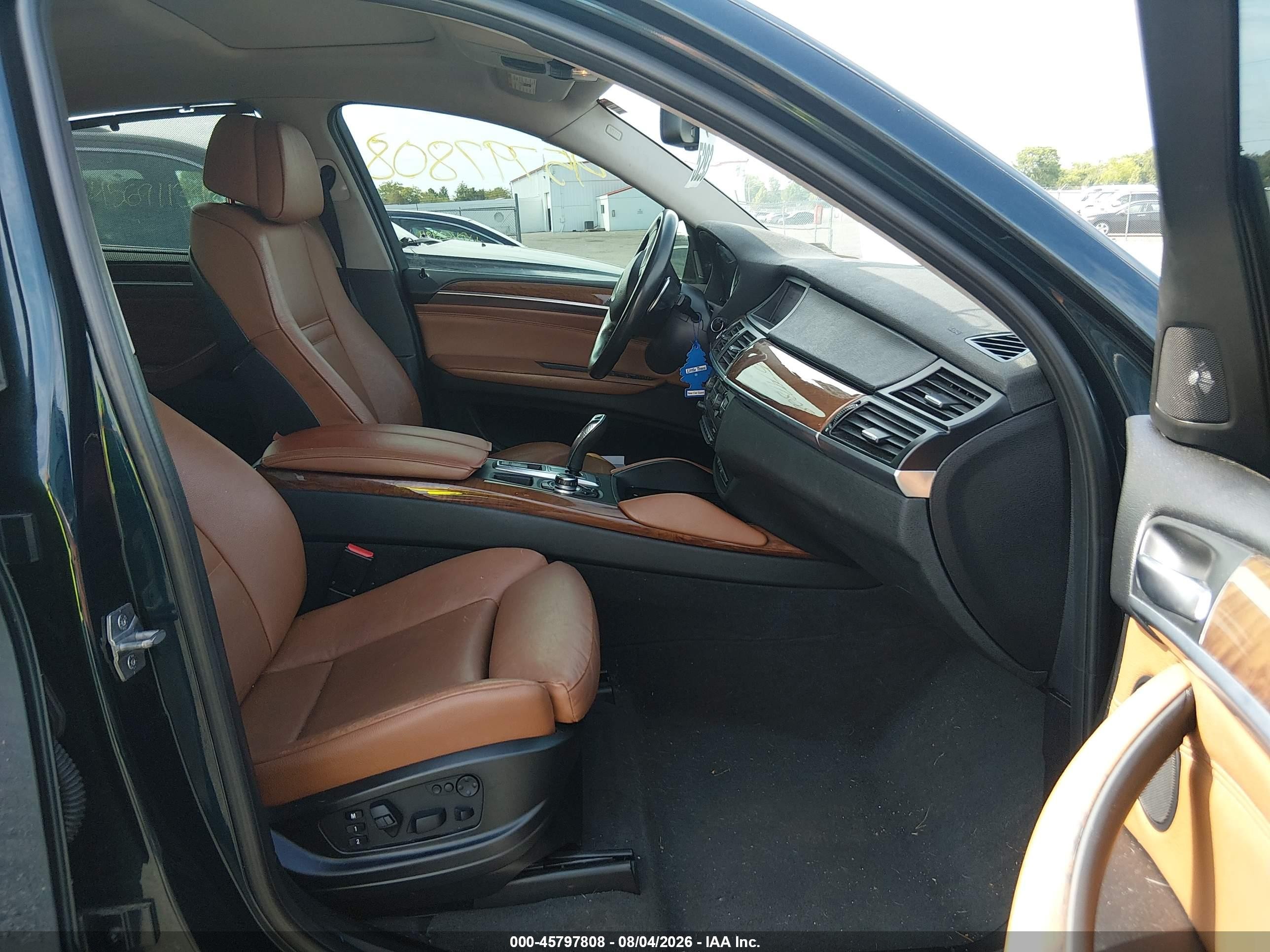 2014 Bmw X6 Xdrive35i Blue vin: 5UXFG2C52E0H10146