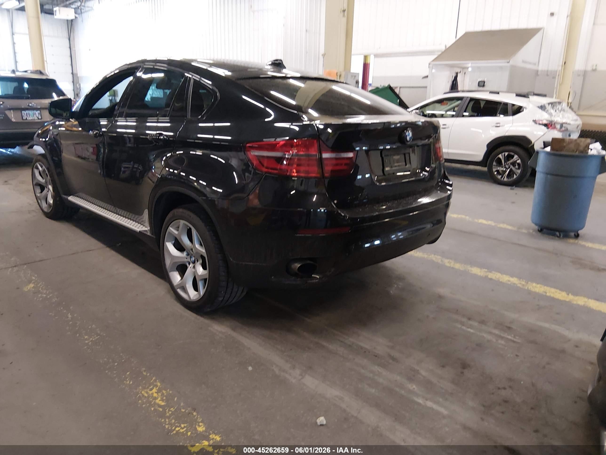 2014 Bmw X6 Xdrive35i Black vin: 5UXFG2C52E0H10969