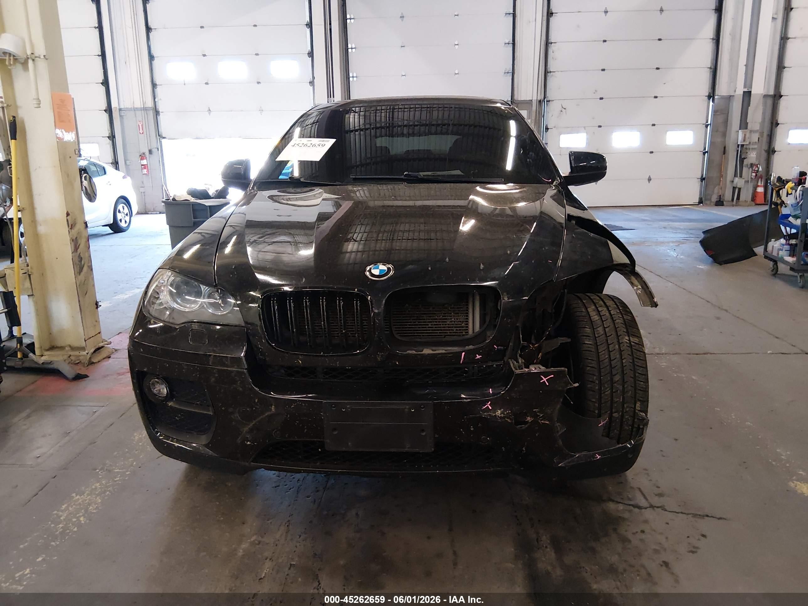 2014 Bmw X6 Xdrive35i Black vin: 5UXFG2C52E0H10969