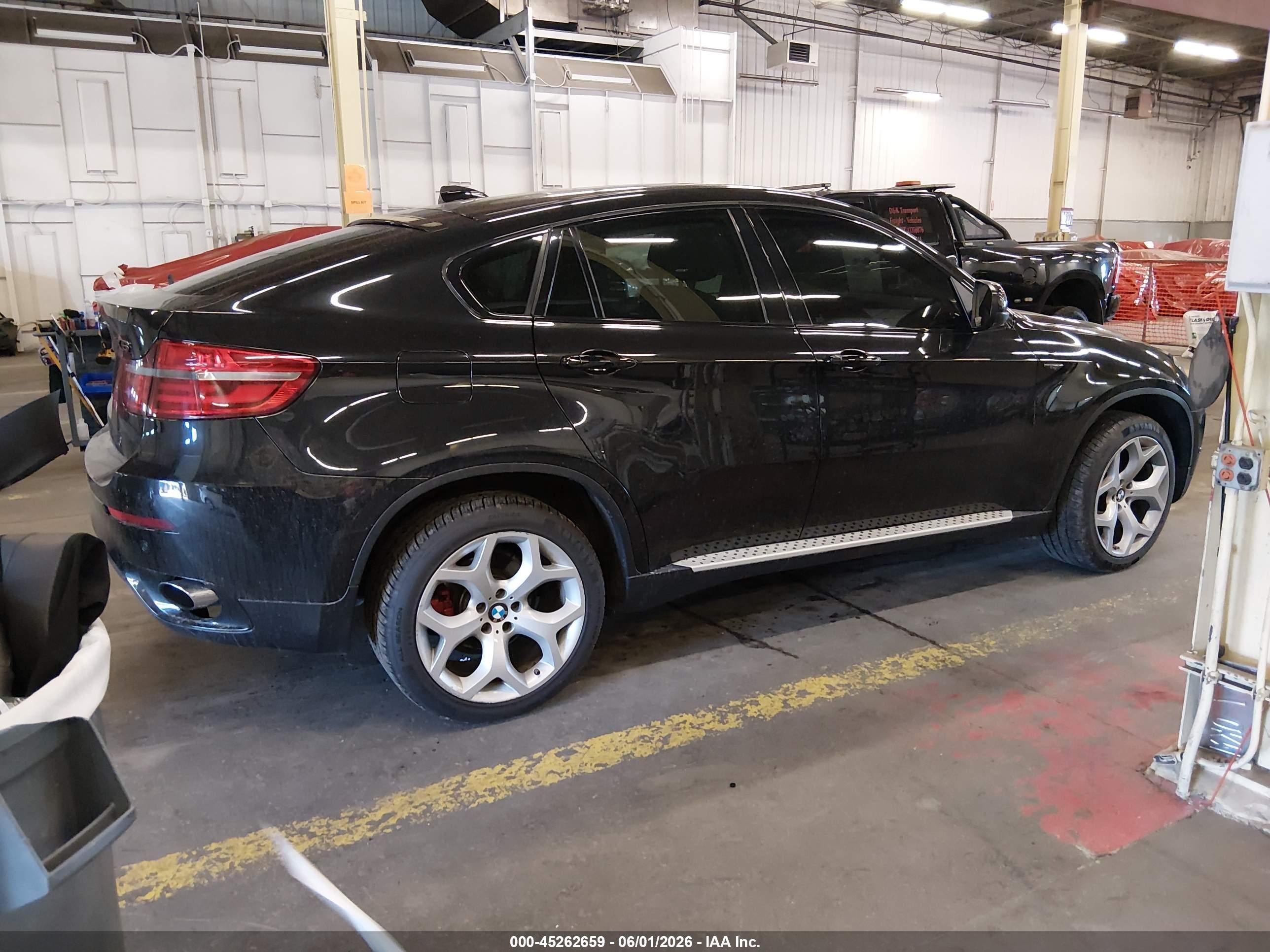 2014 Bmw X6 Xdrive35i Black vin: 5UXFG2C52E0H10969