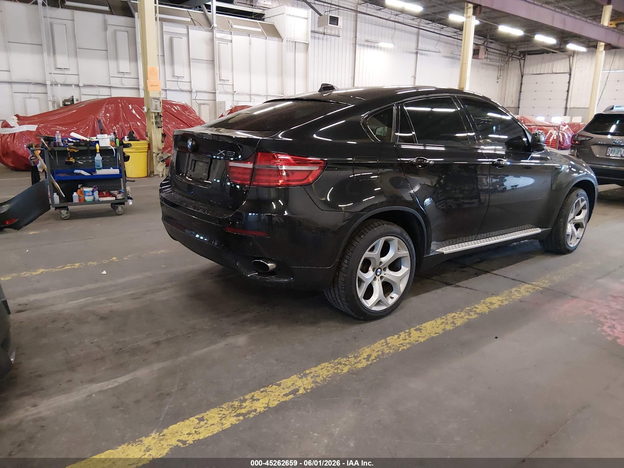 2014 Bmw X6 Xdrive35i Black vin: 5UXFG2C52E0H10969