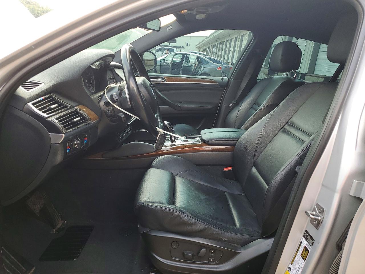 2012 Bmw X6 Xdrive35i Silver vin: 5UXFG2C53CL780148