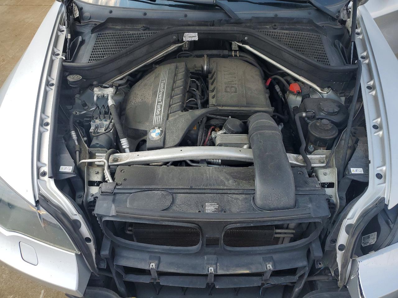 2012 Bmw X6 Xdrive35i Silver vin: 5UXFG2C53CL780148