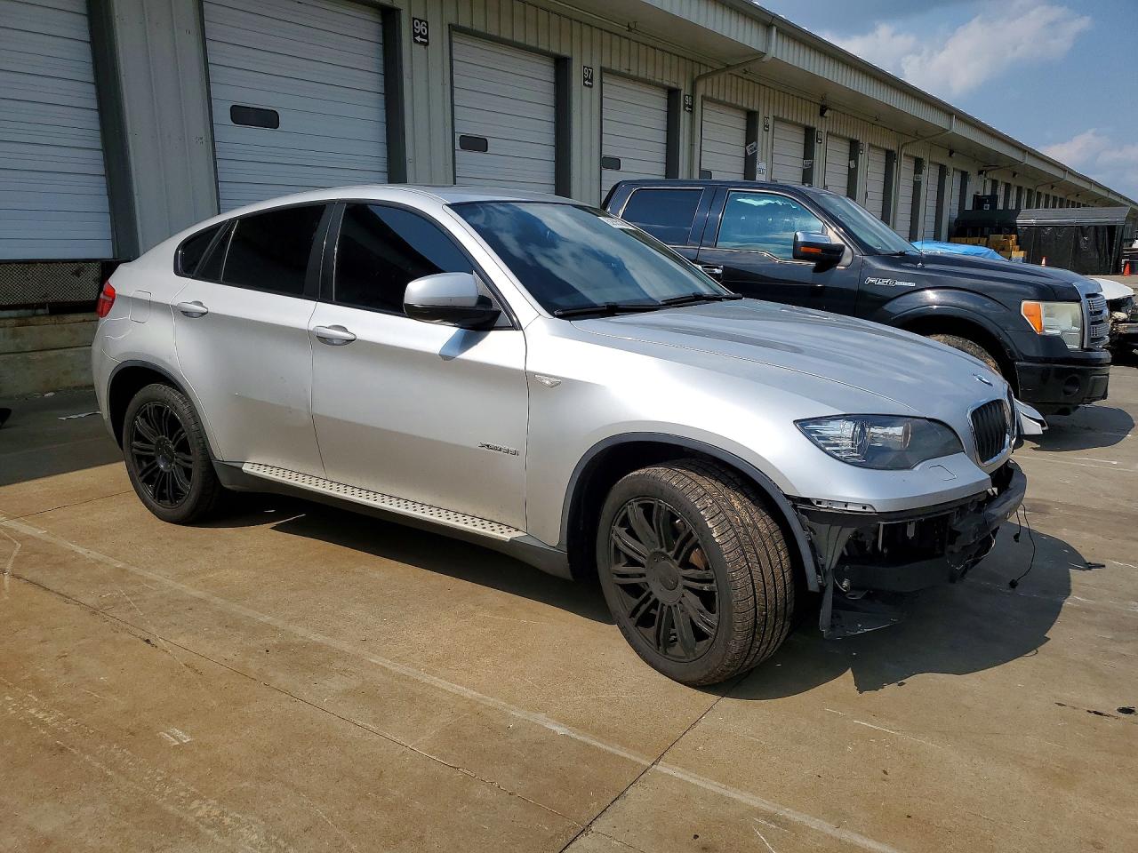 2012 Bmw X6 Xdrive35i Silver vin: 5UXFG2C53CL780148