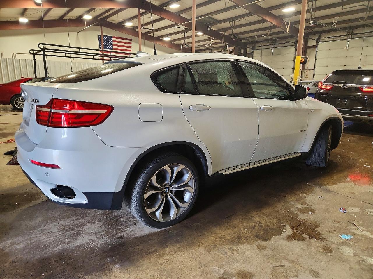 2013 Bmw X6 Xdrive35i Silver vin: 5UXFG2C53DL786632