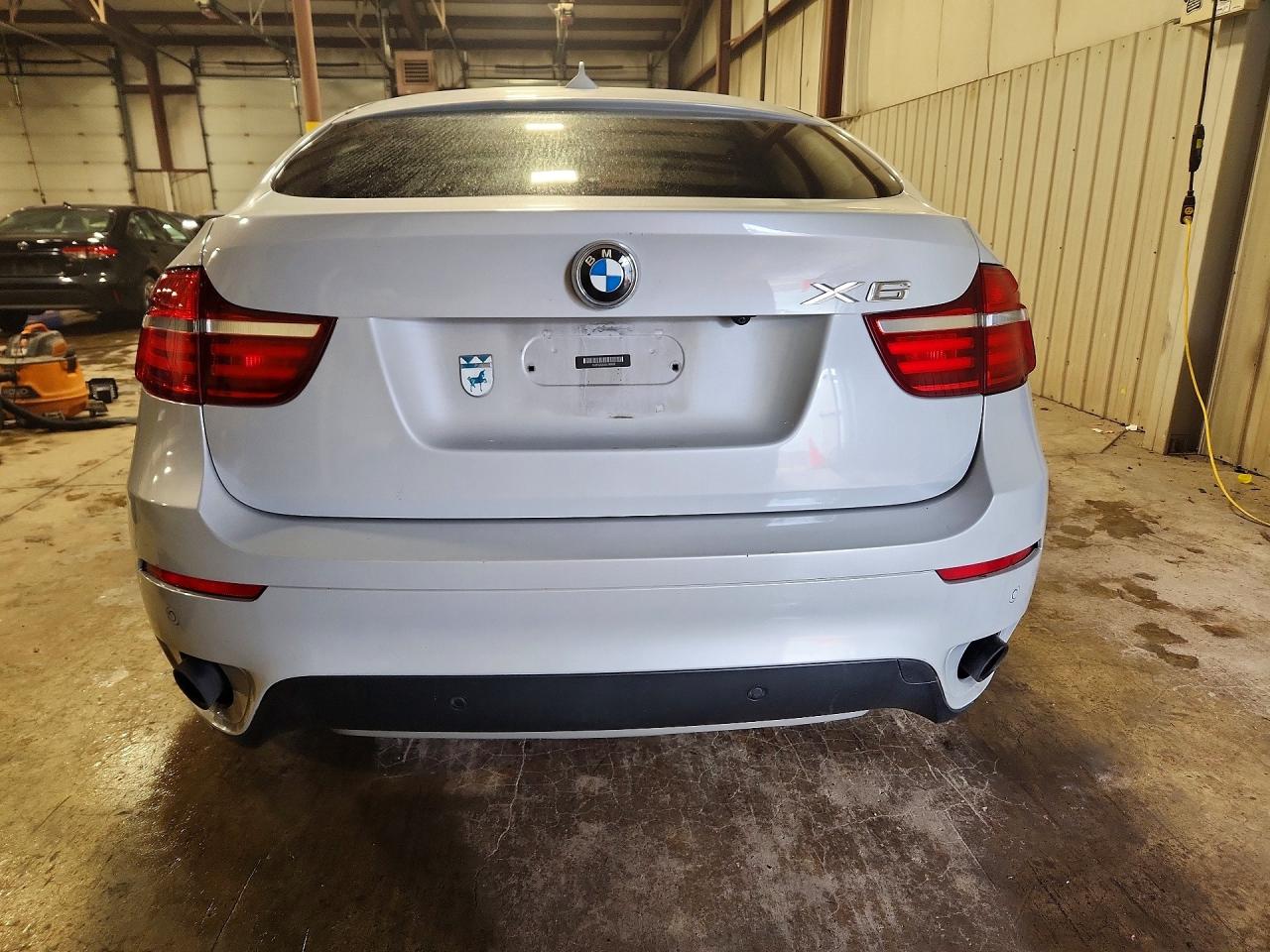 2013 Bmw X6 Xdrive35i Silver vin: 5UXFG2C53DL786632