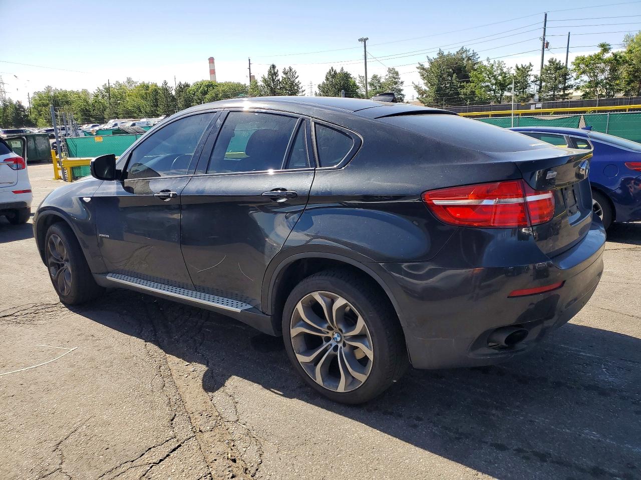 2013 Bmw X6 Xdrive35i Black vin: 5UXFG2C53DL786744