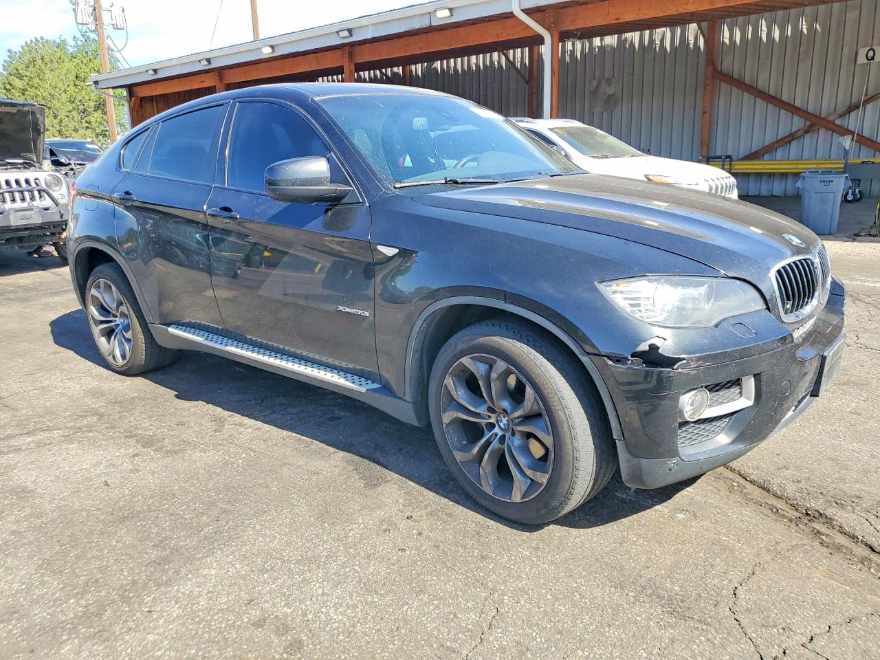 2013 Bmw X6 Xdrive35i Black vin: 5UXFG2C53DL786744