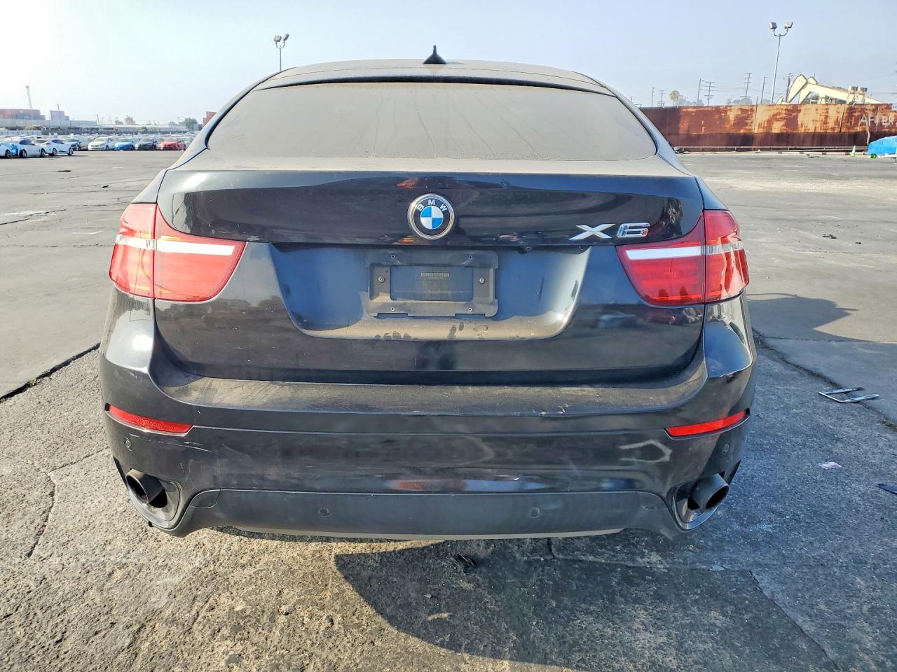 2014 Bmw X6 Black vin: 5UXFG2C53E0C43352