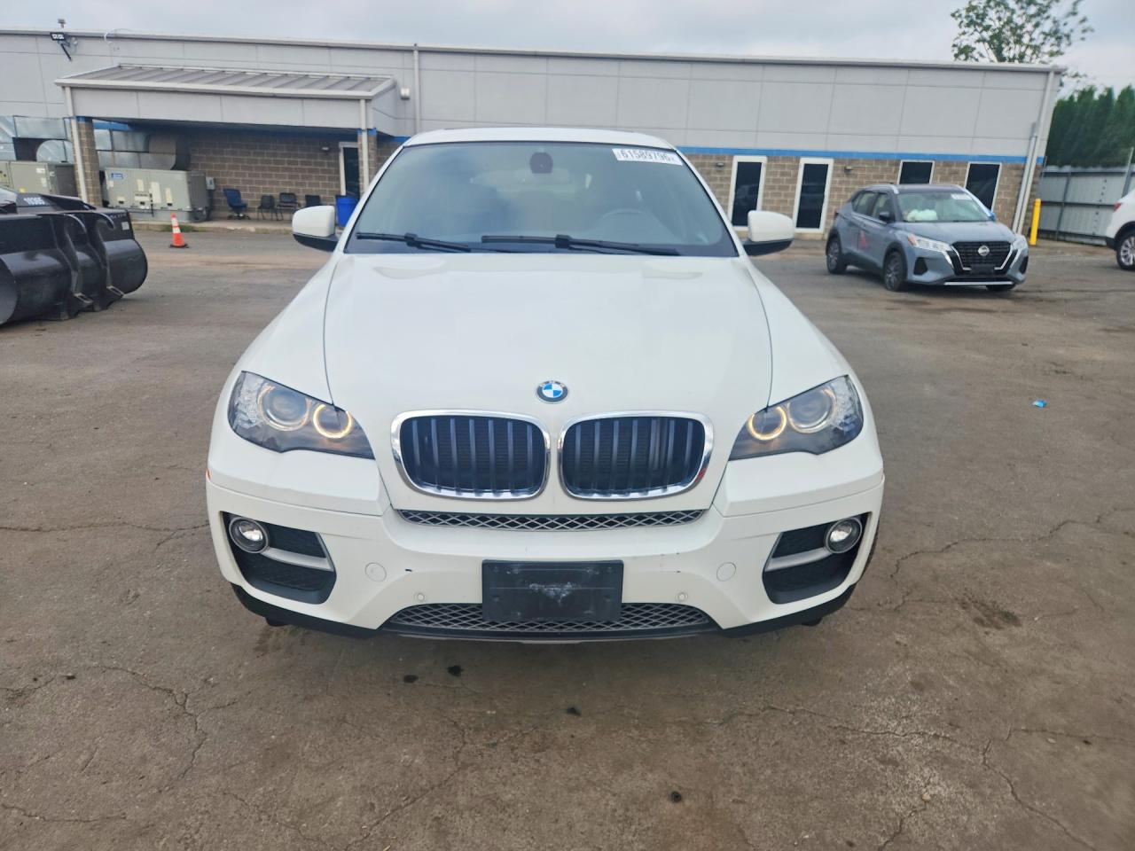 2014 Bmw X6 Xdrive35i White vin: 5UXFG2C53E0C44128