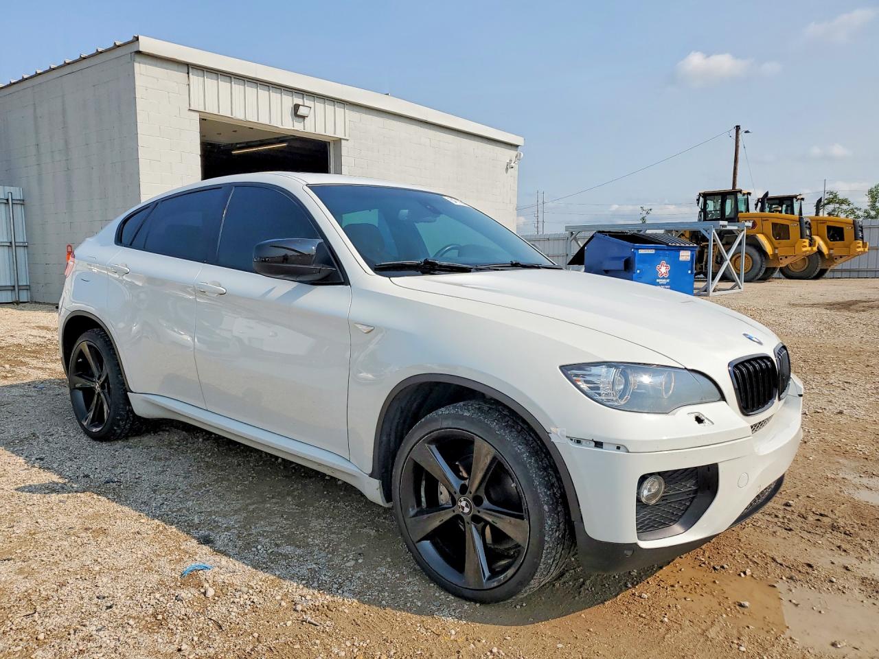 2014 Bmw X6 Xdrive35i White vin: 5UXFG2C53E0C44758
