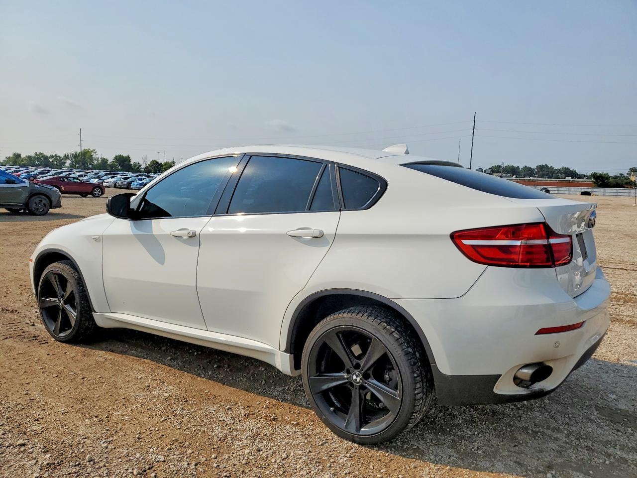 2014 Bmw X6 Xdrive35i White vin: 5UXFG2C53E0C44758