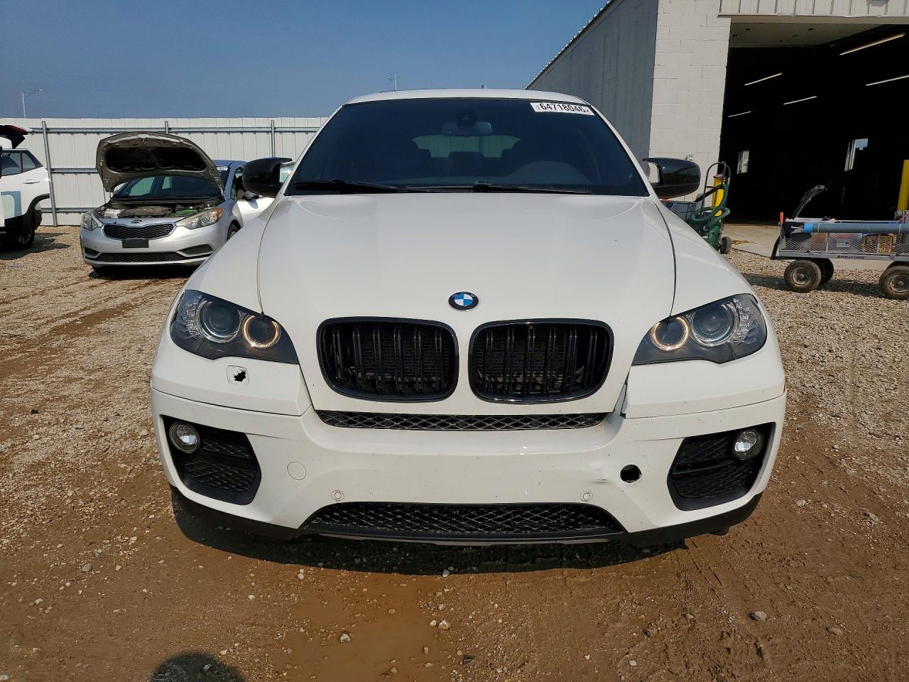 2014 Bmw X6 Xdrive35i White vin: 5UXFG2C53E0C44758