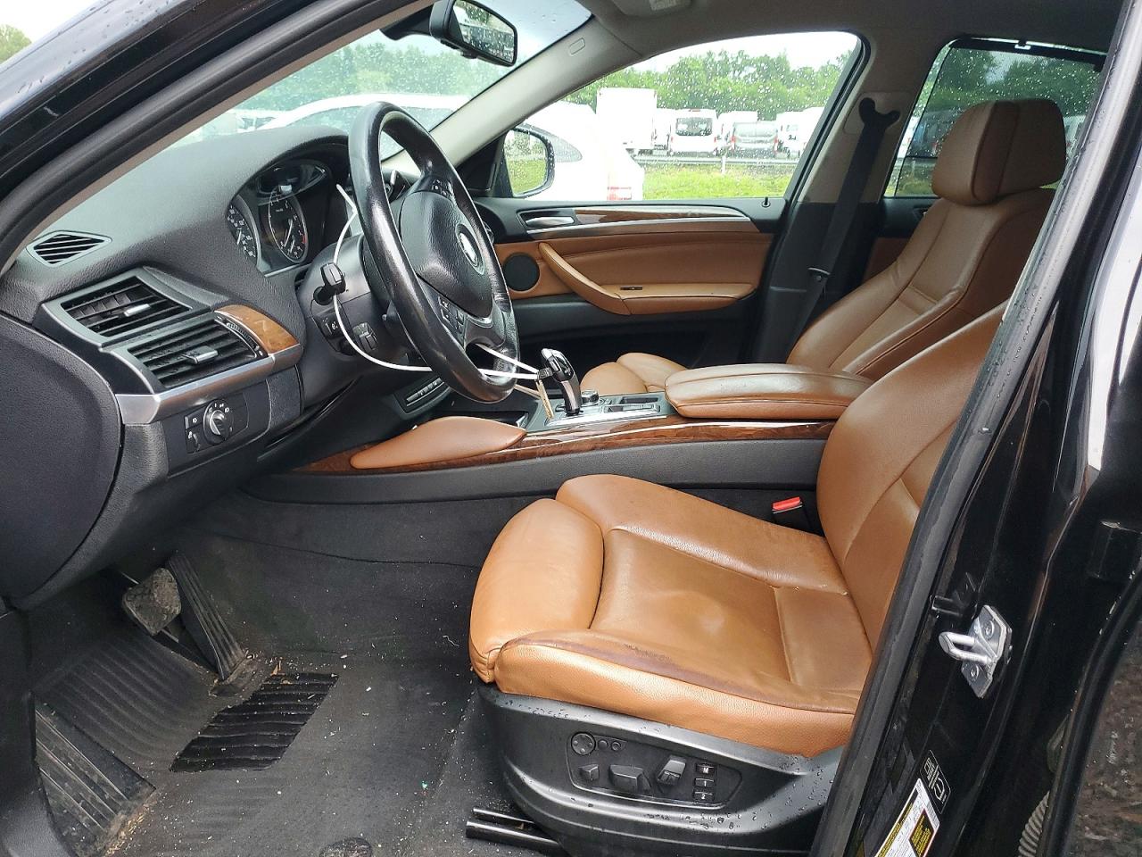 2014 Bmw X6 Xdrive35i Черный vin: 5UXFG2C53E0H09944