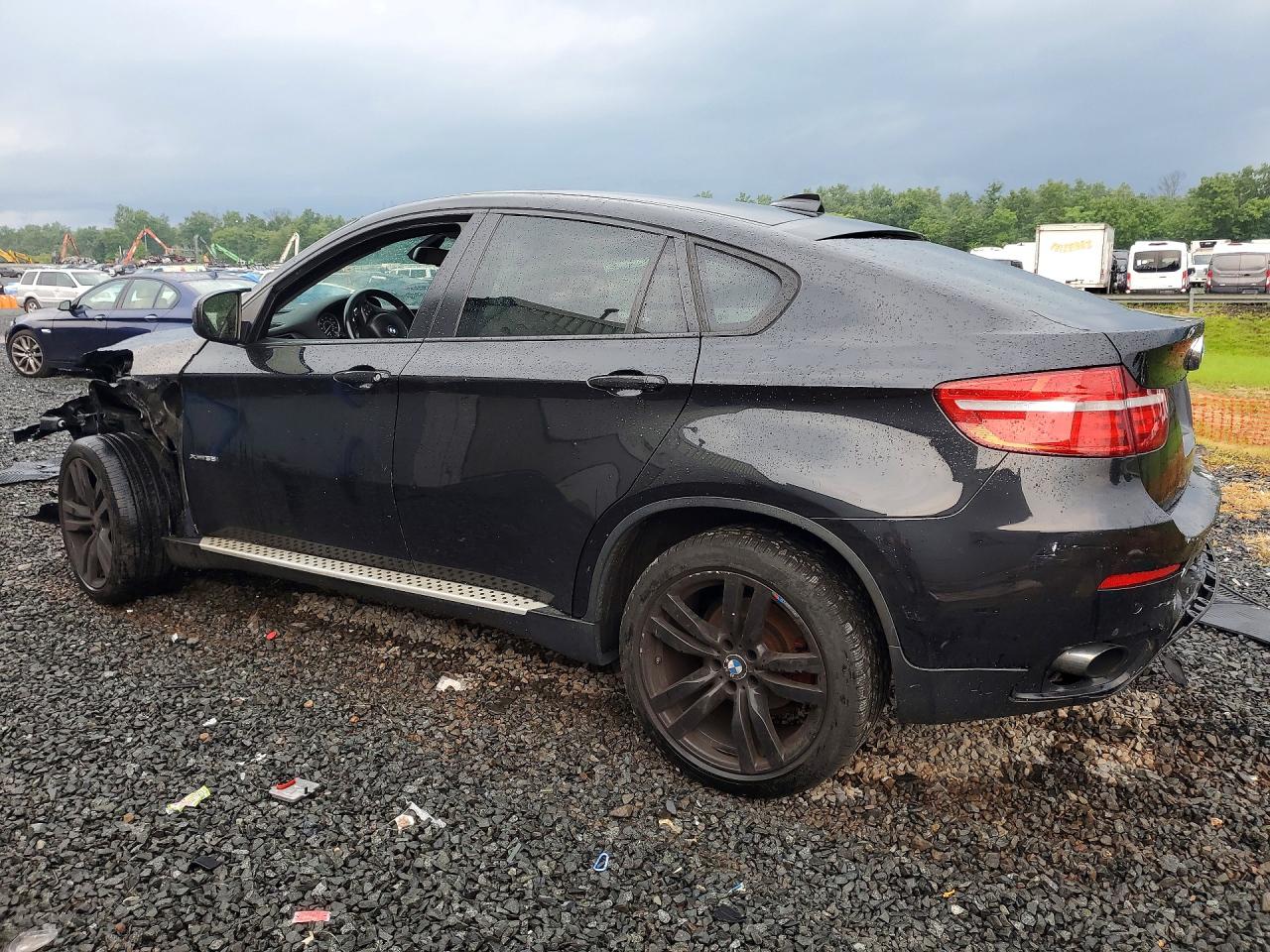 2014 Bmw X6 Xdrive35i Черный vin: 5UXFG2C53E0H09944