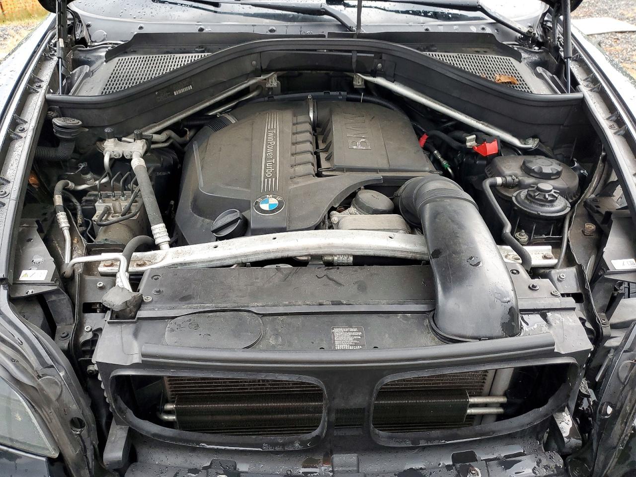 2014 Bmw X6 Xdrive35i Черный vin: 5UXFG2C53E0H09944