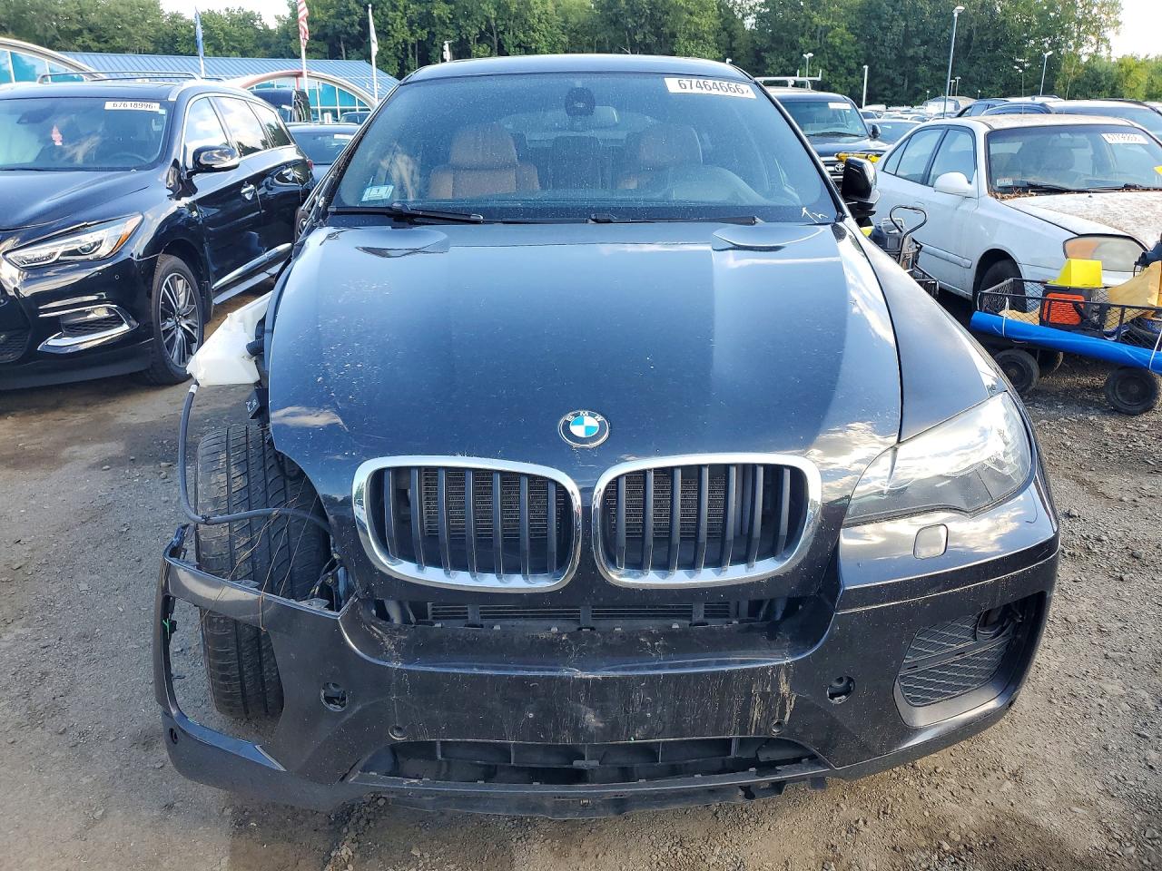 2014 Bmw X6 Xdrive35i Черный vin: 5UXFG2C53E0K41209